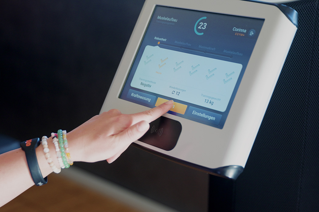 Image Smarte Fitnessgeräte mit Display